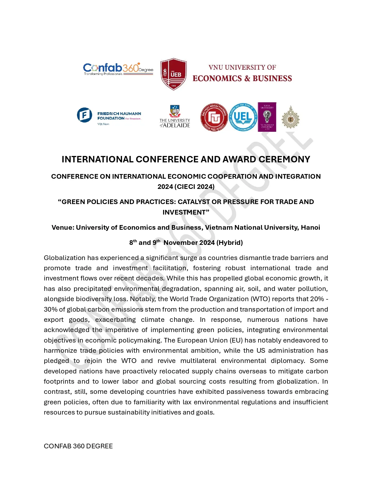 International Award Recognition & Achievements for Academicians - Image 1